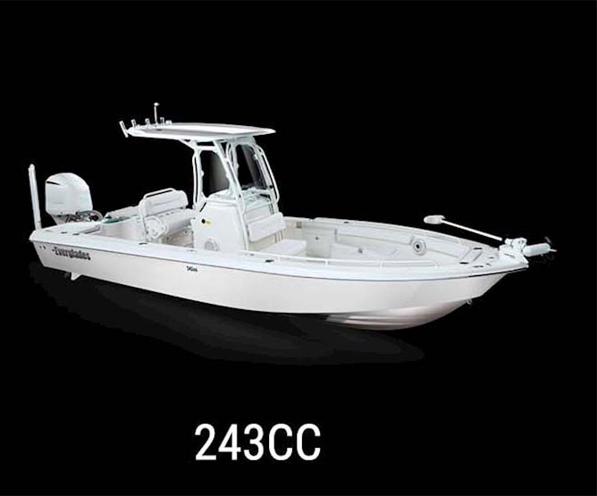 243cc Everglades Hybrid Bay Boat Center Console