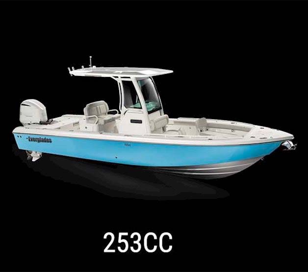 253cc Everglades Hybrid Bay Boat Center Console