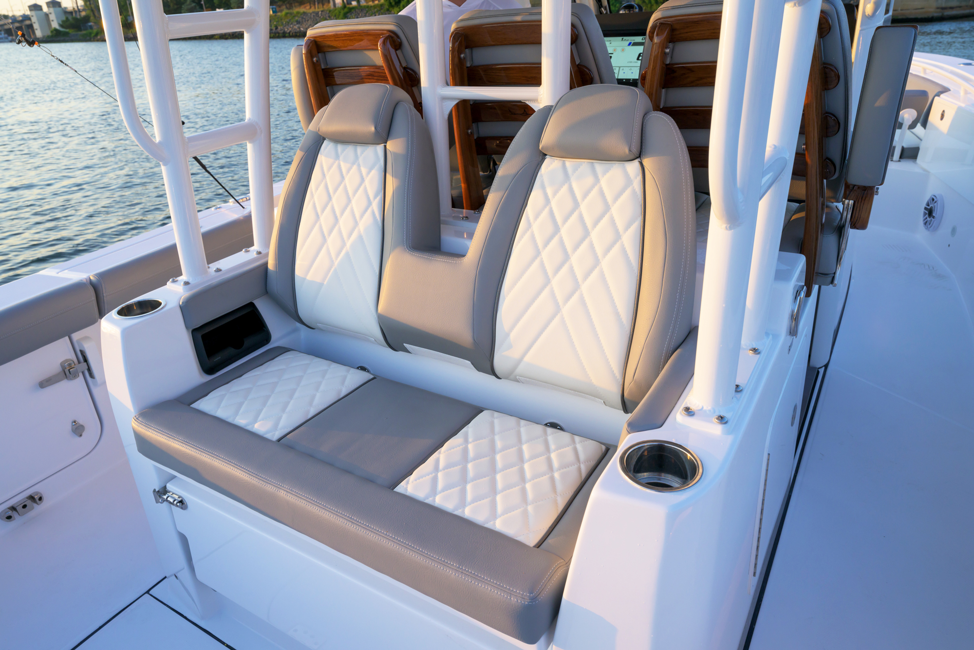 335 rear seat